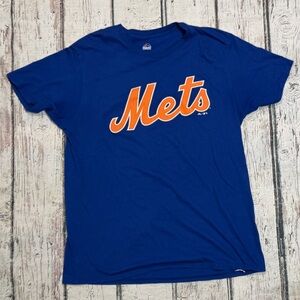 Michael Conforto New York Mets Majestic MLB Baseball Crewneck Tshirt